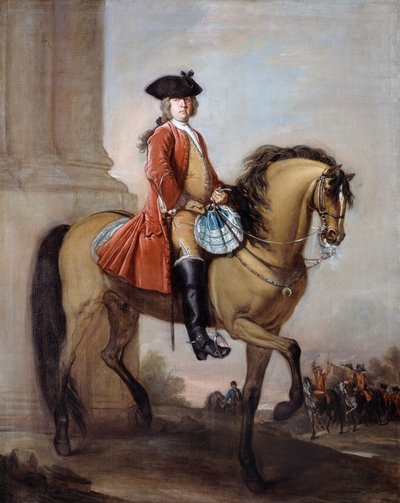 Brigadier and Lieutenant Richard Gifford c.1727 by Bartholomew Dandridge